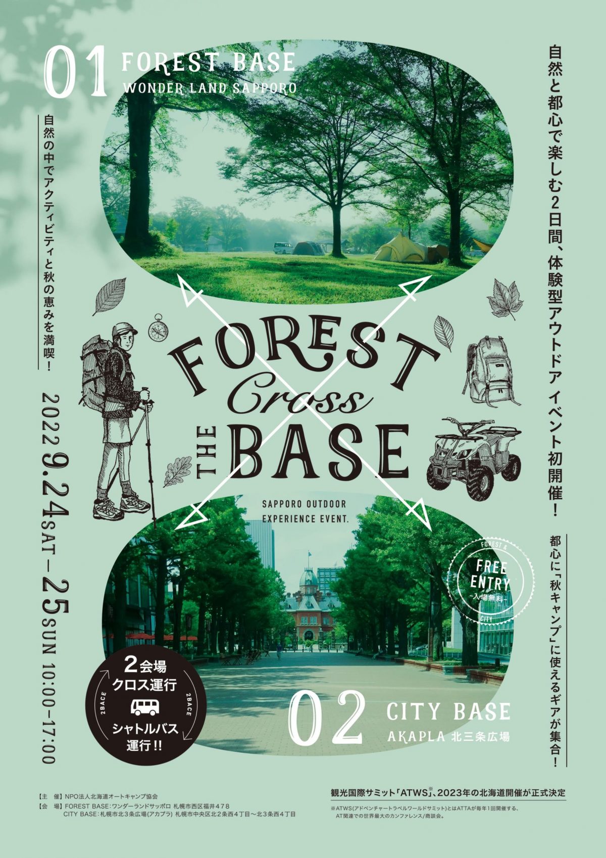 FOREST Cross THE BASEポスター